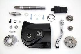 V-twin 22-0591 Kick Starter Conversion Kit Black For Xl 2004-2006 Harley Davidson Motorcycle