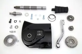 22-0591 V-twin Kick Starter Conversion Kit Black For Xl 2004-2006 Harley Davidson Motorcycle