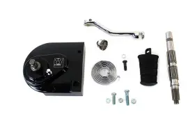 22-0655 V-twin Kick Starter Conversion Kit Black For Xl 1991-2003 Harley Davidson Motorcycle