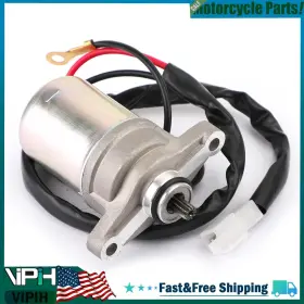 21163-y001 Vipih Starter Motor Fit For Kawasaki Kfx50 Kfx 50 Atv 2007 - 2020 #.21163-y001 New