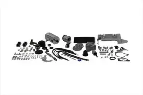 32-0019 Volt Tech Hitachi Chrome Electric Starter Kit For Flh 1982-1984 Harley Davidson
