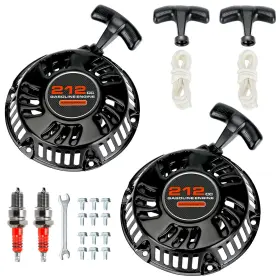Xk-slq02-212 Xikoby Pull Start Assembly Recoil Starter Compatible With Predator 212cc 196cc