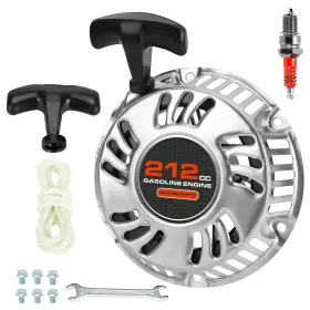 Xk-slq03-dx Xikoby Mini Bike Pull Start Assembly Recoil Starter Compatible With Predator 212cc
