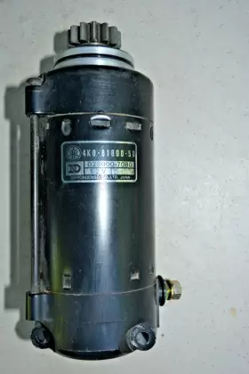 028000-7080 Yamaha 1981 Xj650 Xj700 Xj750 Maxim And Xj900 Seca Denso Starter Motor 2600 Miles