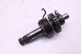 Yamaha 1l9-15660-00-00 78-79 Xs400-2 Engine Kick Start Shaft Axle Spring Gear Assy