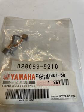 Yamaha 22j-81801-50 Oem Nos Starter Brush Set Yfm50 80 100