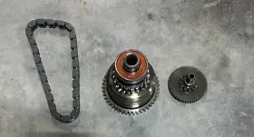 36y-15580-02-00 Yamaha 1984-1996 Fj1100 Fj1200 Starter Clutch Idler Chain Assembly Ysta47