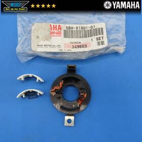 Yamaha 5bm-81801-01-00 New Oem 01-05 Vino 50 Electric Starter Motor Brush Set