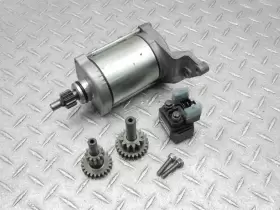 5mb-81890-01-00 Yamaha 2001 99-03 Xv1600at Roadstar Midnight 1600 Starter Motor Gear Relay Lot