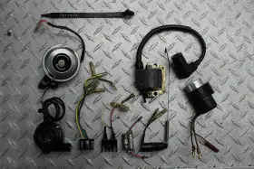 7811419 Yamaha 1975 Enduro 175 Oem - Electrical Misc. Stator Relay Ignition Coil Sensor