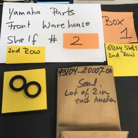 93104-20007-00 Yamaha 2 Kick Starter Shaft Seal Atmx At1 At2 At3 Ct1 Ct2 Nwob
