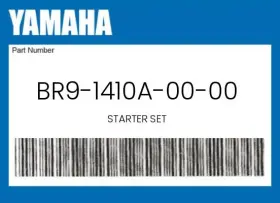 Br9-1410a-00-00 Yamaha Genuine Starter Set - Br9-1410a-00-00 Yamaha Genuine Starter Set -