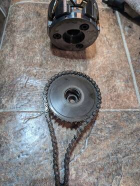 Yamaha Uspt618224 Xs400 Xs 400 4r4 Sohc 1977-1982 Starter Clutch Rotor Generator Gear Chain