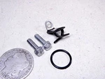 86 Honda TG50 Starter Motor 11T Mount Bolts Wire Stay Guide & O-ring Gasket Seal Used. Price: $12.74.