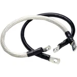 Hi-performance 4 Gauge Battery Cables (black) 1989-1999 Harley Fxst Softail New. Price: $43.21.