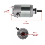 Caltric Starter For Kawasaki KLX140L 2008-2020 Motorcycle New. Price: $64.49.