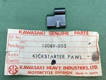 Qty 2 New Genuine Kawasaki 13069-003 Pawl Kickstarter. Price: $7.72.