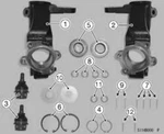 2010-2016 Kawasaki KAF400 Mule 600 610 Oem Knuckle Recall Kit 99999-0079 New. Price: $134.96.
