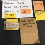 Yamaha Front Wheel Seal 93104-26088 Oem Nib New. Price: $10.00.
