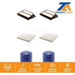 Air Cabin Engine Oil Filters (6 Total) Kit For Honda Accord Acura Tlx 2.4L New. Price: $46.95.