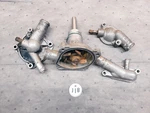 1993-97 Honda Oem CBR900RR Water Pump & Joint Connecting Pipes Used. Price: $85.00.