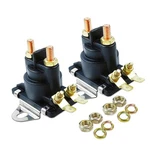 2PCS 12V Black Automatic Starter Solenoid, 80A, Terminals, Sae J1... Fast Ship New. Price: $33.99.
