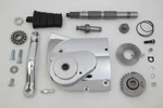 Kick Starter Conversion Kit Chrome For Harley Davidson By V-twin New. Price: $610.59.
