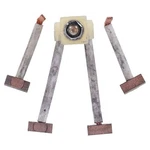 Harley Davidson Prestolite Starter Motor Brush Set (4) And Insulator Block Xl Bt New. Price: $53.95.