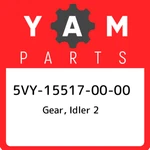 5VY-15517-00-00 Yamaha Gear, Idler 2 5VY155170000, New Genuine Oem Part. Price: $93.29.