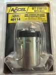Accel 40114 Starter Solenoid Replaces 31489-79B- Zinc Finish New. Price: $75.99.