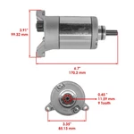 Caltric Starter For Yamaha Stryker Bullet Cowl XVS1300 2015-2016 / 2011-17 New. Price: $101.24.