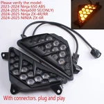 1 Pair Front Led Signal Lamp For Kawasaki Ninja ZX-4RR 2024 2025 New. Price: $59.00.
