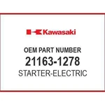 Kawasaki Starter-electric 21163-1278 Oem New. Price: $518.68.