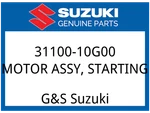 Suzuki Oem Part 31100-10G00 Motor Assy, Starting New. Price: $617.39.
