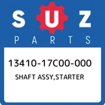 13410-17C00-000 Suzuki Shaft Assy,starter 1341017C00000, New Genuine Oem Part. Price: $49.12.