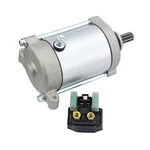 Starter For Yamaha Atv Grizzly YFM66/YFM660 2002-2006 18759 With Relay New. Price: $47.09.
