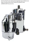 New Chrome Starter For Harley Davidson 1340CC Fat Boy, Heritage Softail 1338CC Remanufactured. Price: $99.99.