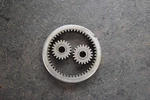Yamaha 1982 1983 XZ550 Vision Engine Starter Motor Inner Gears Sprockets Used. Price: $40.00.