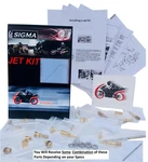 Yamaha V-star XVS1100 Vstar Cc Twin Custom Carburetor STAGE1-3 Jet Kit New. Price: $44.55.