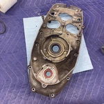 Bmw Airhead Inner Timing Cover Used. Price: $80.00.