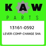 13161-0592 Kawasaki Lever-comp-change Sha 131610592, New Genuine Oem Part. Price: $86.77.