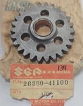 Nos Suzuki 1978-1980 PE250, 1976-1980 RM250 Starter Idle Gear Oem 26260-41100 New. Price: $59.98.
