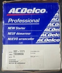 Acdelco Professional 337-1171 (gm 19338656) Starter Free S&h New. Price: $99.00.
