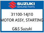 Suzuki Oem Part 31100-14J10 Motor Assy,starting New. Price: $555.64.