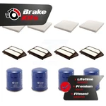 Air Cabin Engine Oil Filters (12 Total) Kit For 2013-2017 Honda Accord 2.4L New. Price: $83.89.