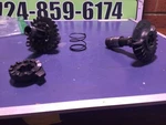 1986 Suzuki Quadsport LT230 Shaft Kicker Starter Hardware Gear Used. Price: $39.00.