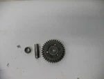 1979 Yamaha Electric Starter Drive Idler Gear And Shaft Used. Price: $19.46.