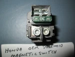 Oem Honda CB600RR / CBR900RR Starter Relay , Solenoid Assembly 35850-MR5-007 Used. Price: $44.95.