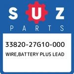 33820-27G10-000 Suzuki Wire,battery Plus Lead 3382027G10000, New Genuine Oem Par. Price: $52.13.