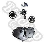 2018 13-18 Kawasaki ZX636 ZX6R Ninja Starter Engine Motor Side Cover Used. Price: $44.96.